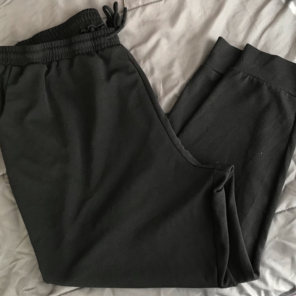 Black pants.